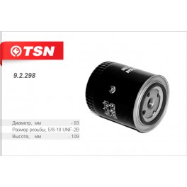 9.2.298 масляный фильтр TSN