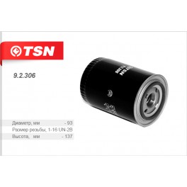 9.2.306 масляный фильтр TSN