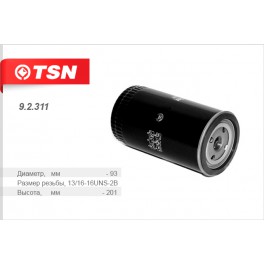 9.2.311 масляный фильтр TSN