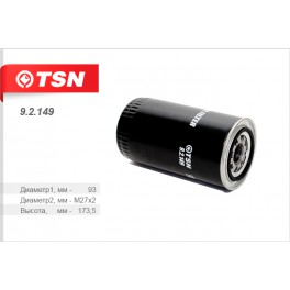 9.2.149 масляный фильтр TSN