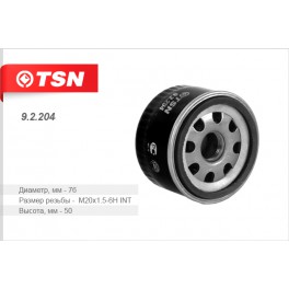 9.2.204 масляный фильтр TSN