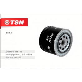 9.2.6 масляный фильтр TSN