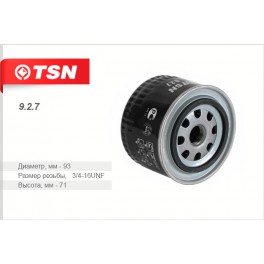 9.2.7 масляный фильтр TSN