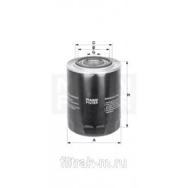 Фильтр масляный WP1144 Mann Filter
