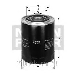 Фильтр масляный WP1169 Mann Filter