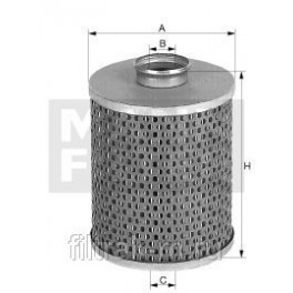 Фильтр масляный H615 Mann Filter