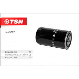 9.3.287 топливный фильтр TSN