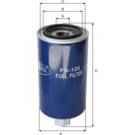 FG 125 Фильтр топливный GoodWill
