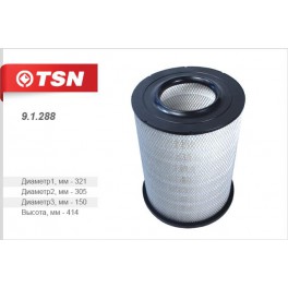 9.1.288 фильтр воздушный TSN