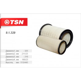 9.1.329 фильтр воздушный TSN
