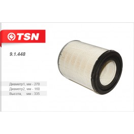 9.1.448 фильтр воздушный TSN