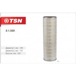 9.1.568 фильтр воздушный TSN