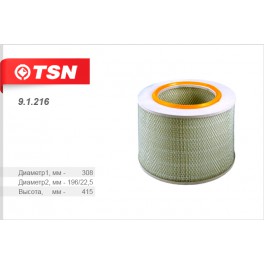 9.1.216 фильтр воздушный TSN