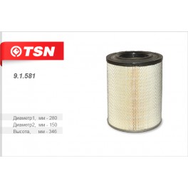 9.1.581 фильтр воздушный TSN