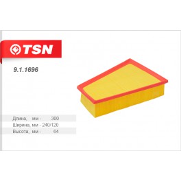 9.1.1696 фильтр воздушный панельный TSN