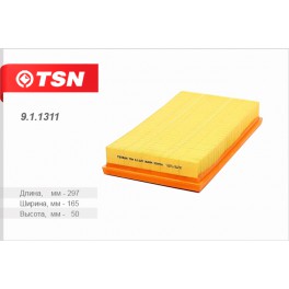 9.1.1311 фильтр воздушный панельный TSN