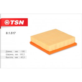9.1.517 фильтр воздушный панельный TSN