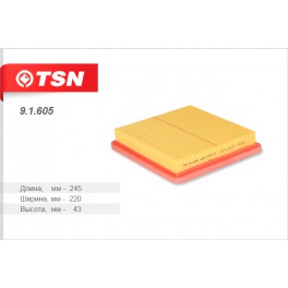 9.1.605 фильтр воздушный панельный TSN