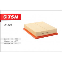 9.1.300 фильтр воздушный панельный TSN