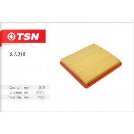 9.1.318 фильтр воздушный панельный TSN