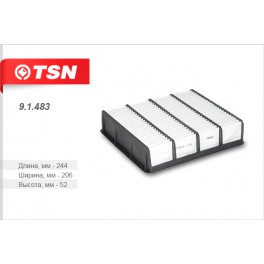 9.1.483 фильтр воздушный панельный TSN