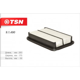 9.1.490 фильтр воздушный панельный TSN