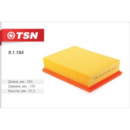 9.1.164 фильтр воздушный панельный TSN