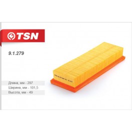 9.1.279 фильтр воздушный панельный TSN
