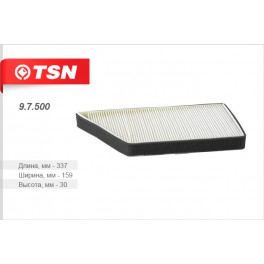 9.7.500 салонный фильтр TSN