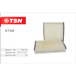 9.7.532 салонный фильтр TSN