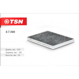 9.7.566 салонный фильтр TSN