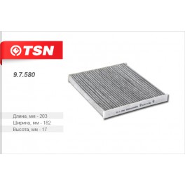 9.7.580 салонный фильтр TSN