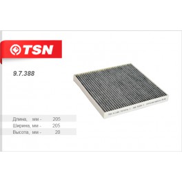 9.7.388 салонный фильтр TSN