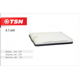 9.7.408 салонный фильтр TSN