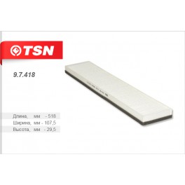 9.7.418 салонный фильтр TSN