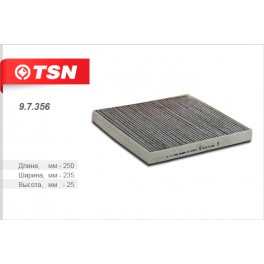 9.7.356 салонный фильтр TSN