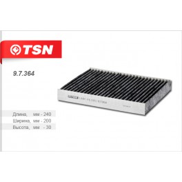 9.7.364 салонный фильтр TSN