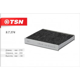 9.7.374 салонный фильтр TSN