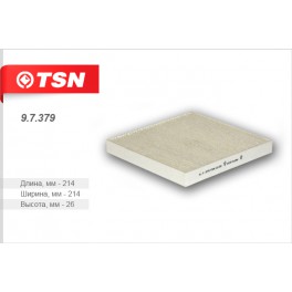 9.7.379 салонный фильтр TSN