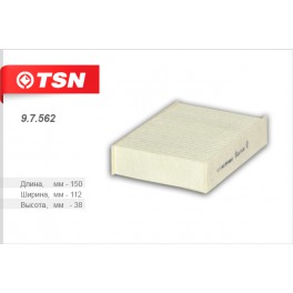 9.7.562 салонный фильтр TSN