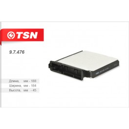9.7.476 салонный фильтр TSN
