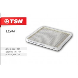 9.7.676 салонный фильтр TSN