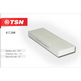 9.7.296 салонный фильтр TSN