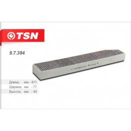 9.7.384 салонный фильтр TSN