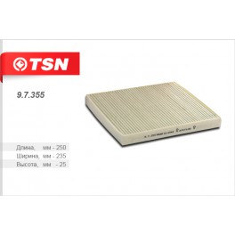 9.7.355 салонный фильтр TSN