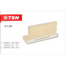 9.7.367 салонный фильтр TSN