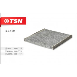 9.7.150 салонный фильтр TSN