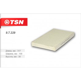 9.7.229 салонный фильтр TSN