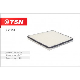 9.7.251 салонный фильтр TSN