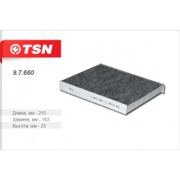 9.7.660 салонный фильтр TSN